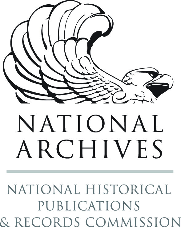 NHPRC logo, showing an eagle above the words